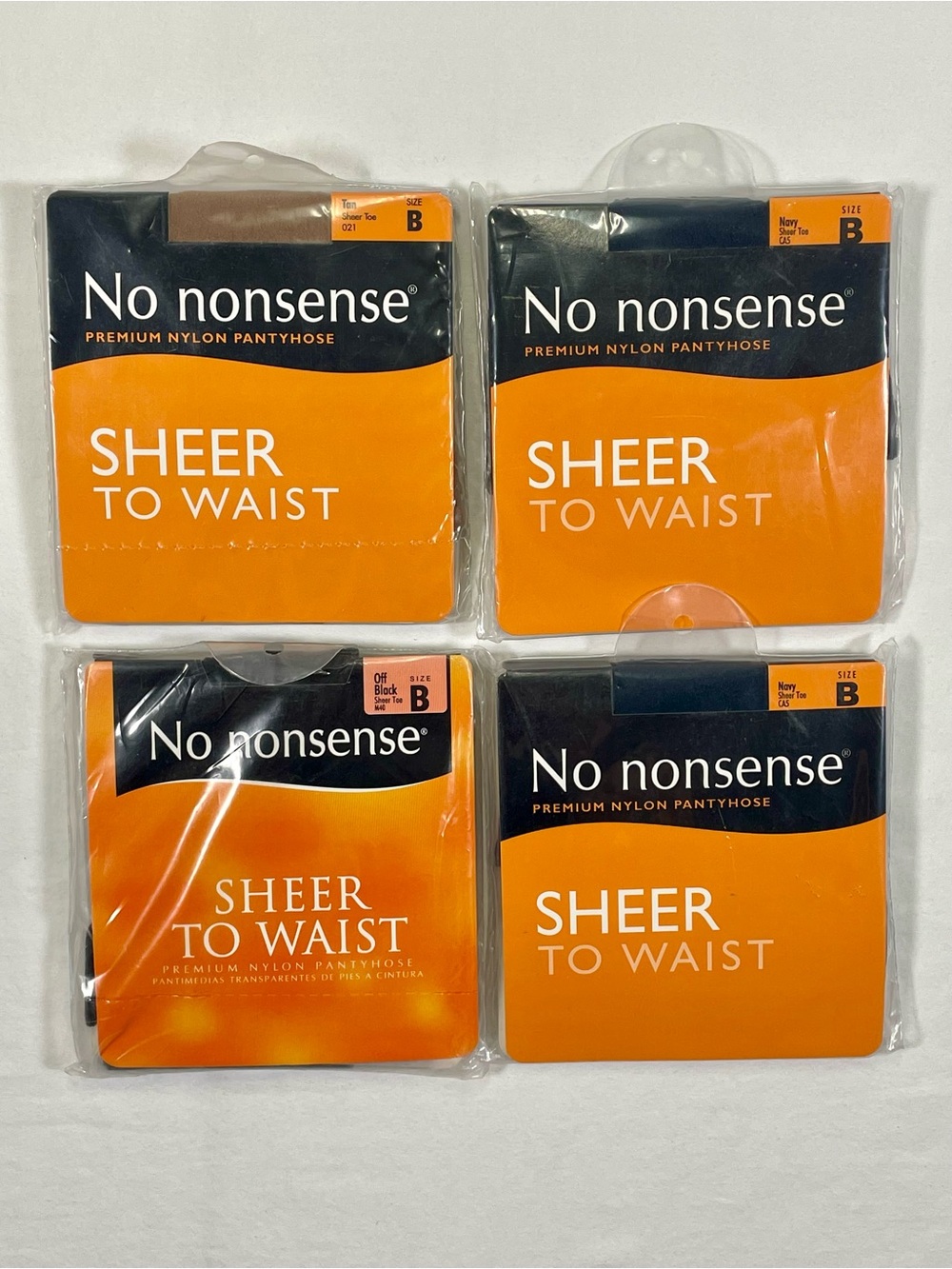 No nonsense Sheer to Waist Premium Nylon Pantyhose - Size B